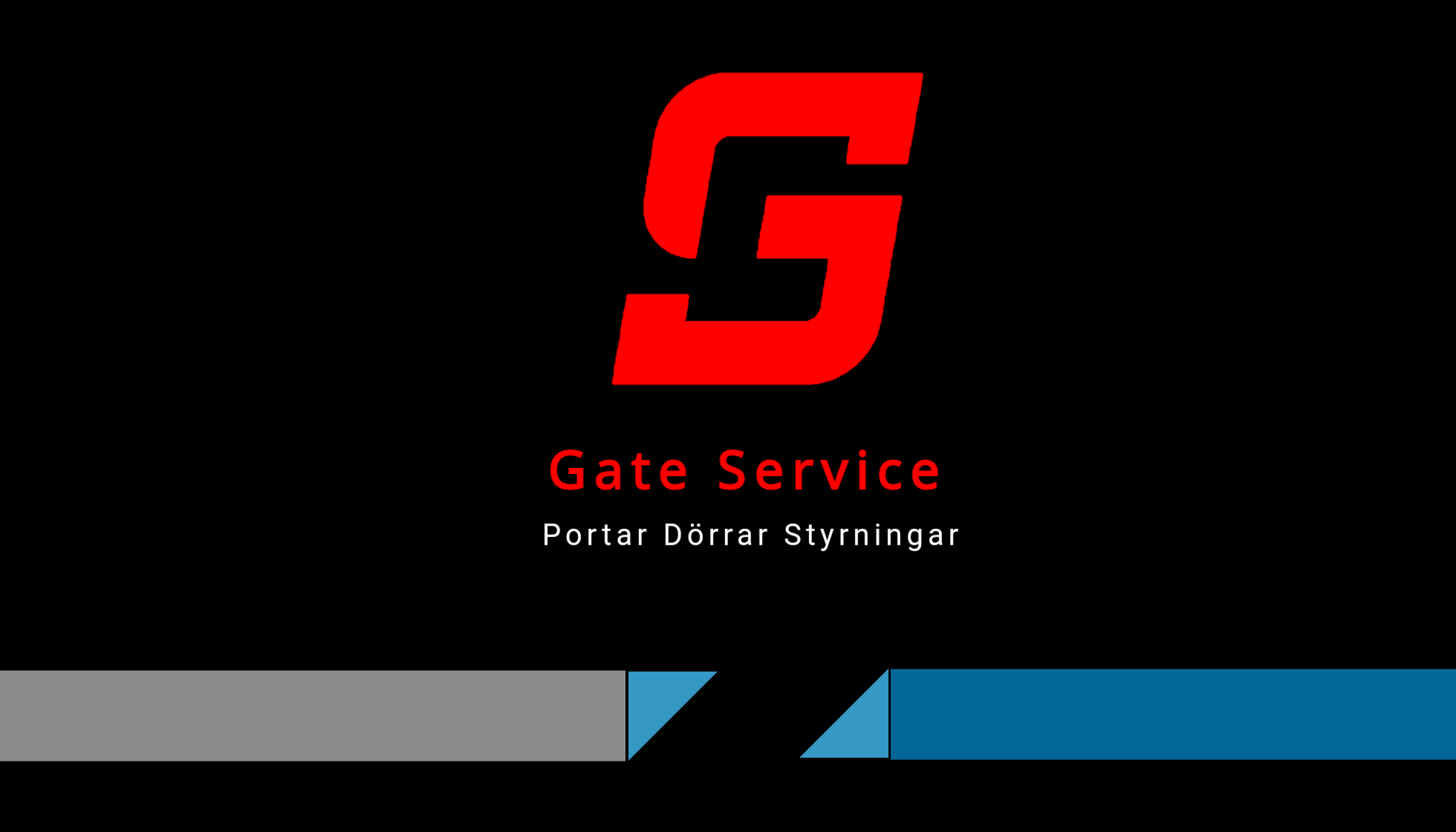 Portar Dörrar Styrningar. Försäljning service reparation.